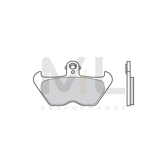 Brembo Carbon Ceramic, Road 07Bb2407 Brake Pad Set Front And Rear | ML Performance Car Parts