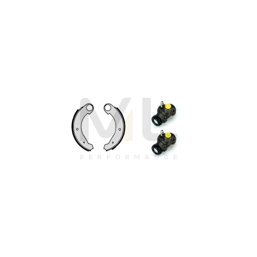 BREMBO STANDARD KIT H 61 008 Brake Shoe Set for CITROÃ‹N 2CV Saloon Ã˜: 180mm | ML Performance Car Parts