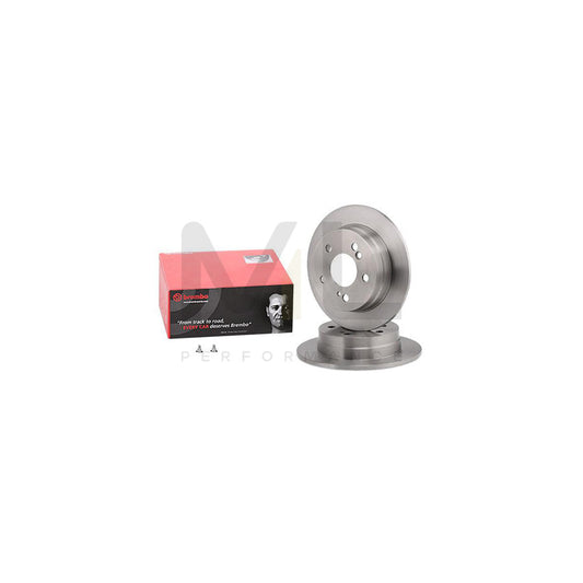 BREMBO 08.4738.14 Brake Disc Solid, with bolts/screws | ML Performance Car Parts
