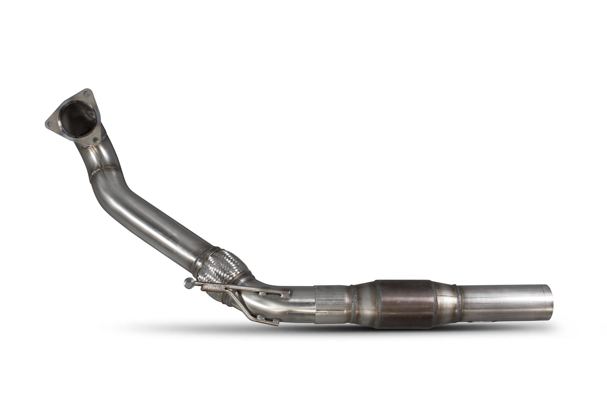 Scorpion SAUX075 Audi TT Mk1 Downpipe With A High Flow Sports Catalyst | Casma UK