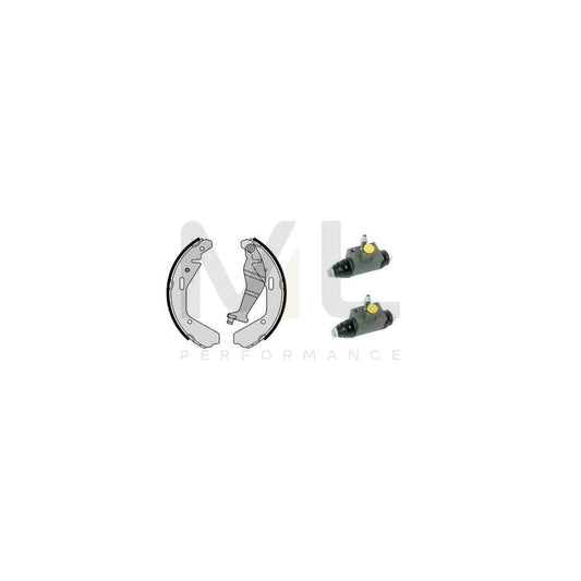 BREMBO STANDARD KIT H 59 022 Brake Shoe Set for OPEL Kadett E Caravan (T85) Ã˜: 230mm | ML Performance Car Parts