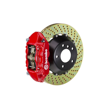 Brembo 2P1.9005A Porsche 911 Rear GT 4-Pistons Drilled 2-piece Big Brake Kit 380x28mm