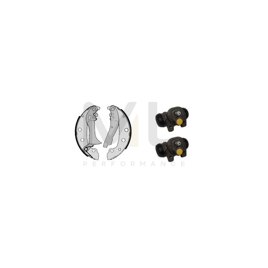 BREMBO STANDARD KIT H 23 004 Brake Shoe Set Ã˜: 229mm | ML Performance Car Parts