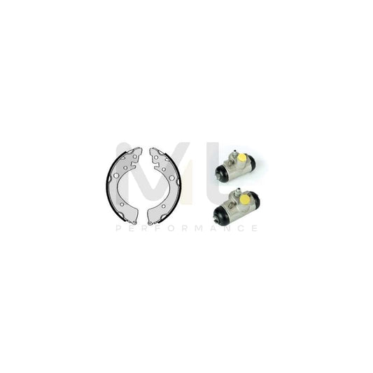 BREMBO STANDARD KIT H 28 004 Brake Shoe Set for HONDA Civic I Shuttle (AN, AR) Ã˜: 200mm | ML Performance Car Parts