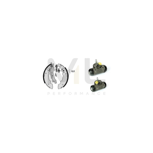 BREMBO STANDARD KIT H 68 013 Brake Shoe Set Ã˜: 180mm | ML Performance Car Parts