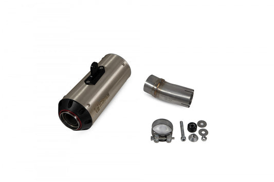 Scorpion PHA187TEO Honda CB1000 R Red Power Slip-On - Titanium Sleeve | Casma UK