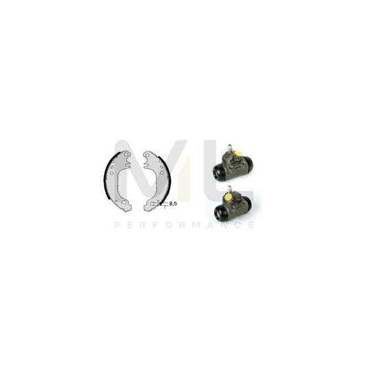 BREMBO STANDARD KIT H 68 025 Brake Shoe Set Ã˜: 180mm | ML Performance Car Parts