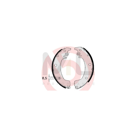 BREMBO S 68 514 Brake Shoe Set with accessories | ML Performance Car Parts