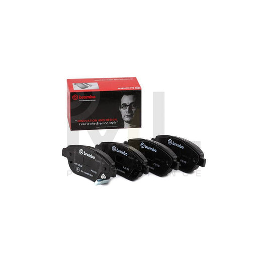 Brembo P 23 153 Brake Pad Set For Fiat 500L (351, 352) With Acoustic Wear Warning | ML Performance Car Parts