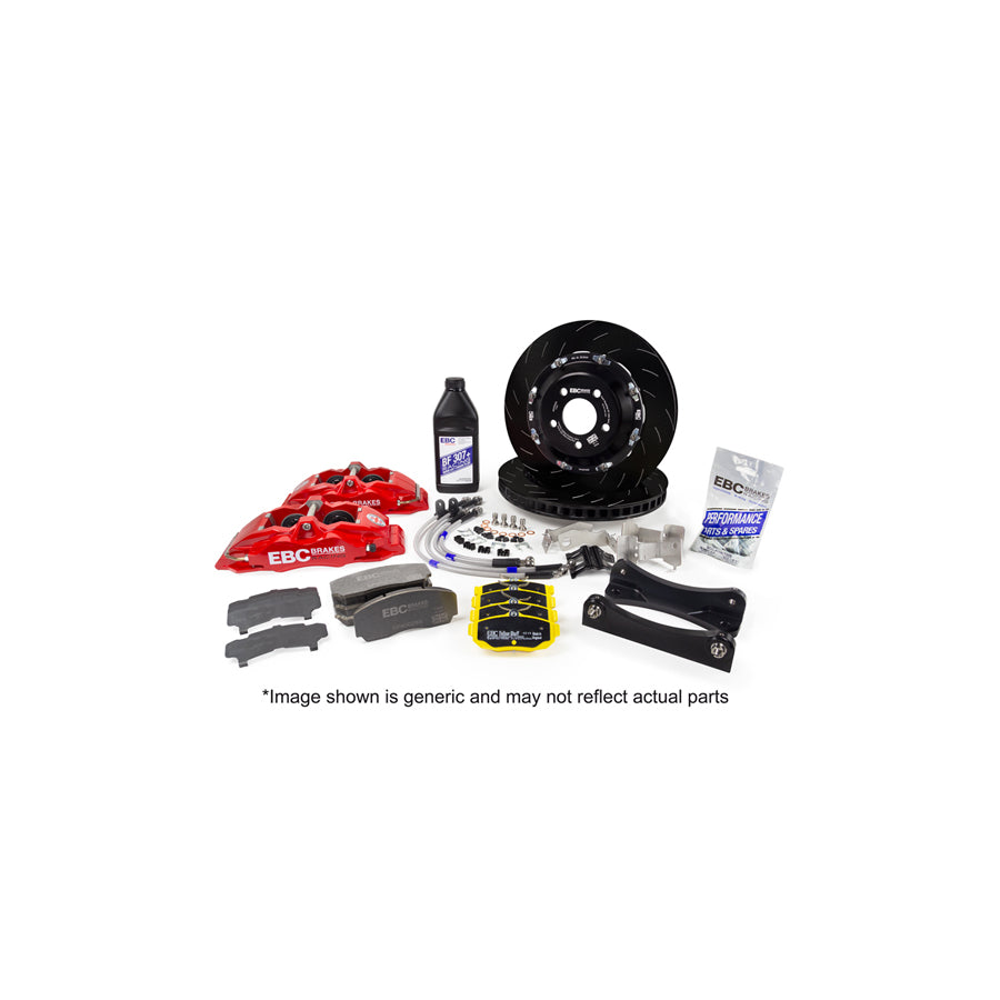 EBC BBK022RED-1 BMW Front Big Brake Kit Red 1 | Casma Car Parts