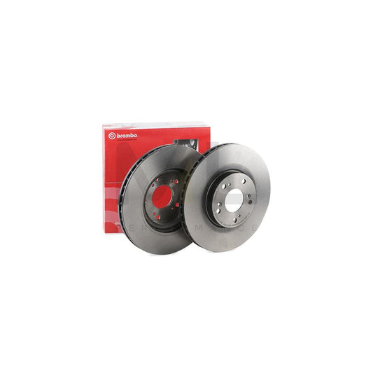 BREMBO COATED DISC LINE 09.9544.11 Brake Disc for HONDA Civic VII Hatchback (EU, EP, EV) Internally Vented, Coated, with bolts/screws | ML Performance Car Parts