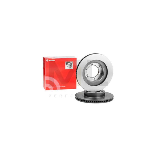 BREMBO COATED DISC LINE 09.A204.11 Brake Disc Internally Vented, Coated | ML Performance Car Parts