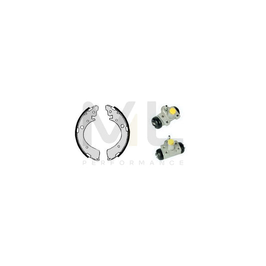 BREMBO STANDARD KIT H 28 010 Brake Shoe Set for HONDA CIVIC Ã˜: 200mm | ML Performance Car Parts