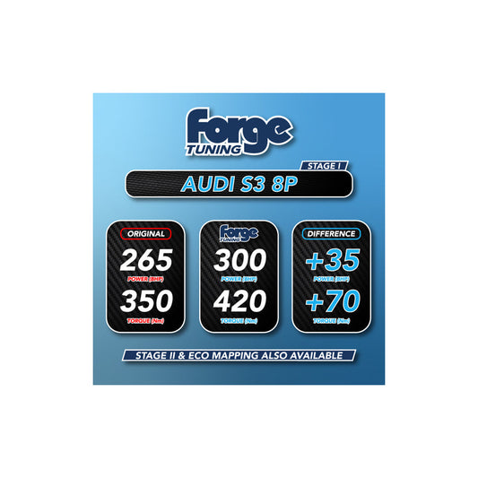 Forge FMREMAP-S38P Audi S3 (8P) Remap | Casma Car Parts