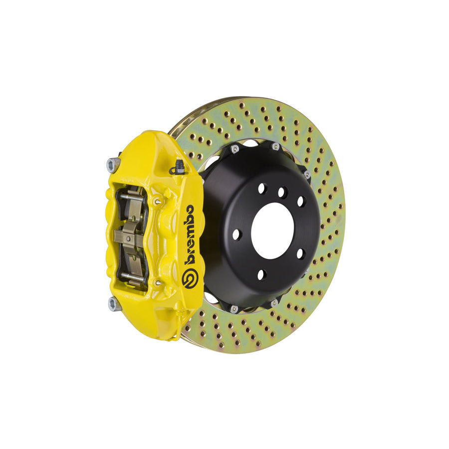 Brembo 2P1.9018A Audi RS4 Rear GT 4-Pistons Drilled 2-piece Big Brake Kit 380x28mm