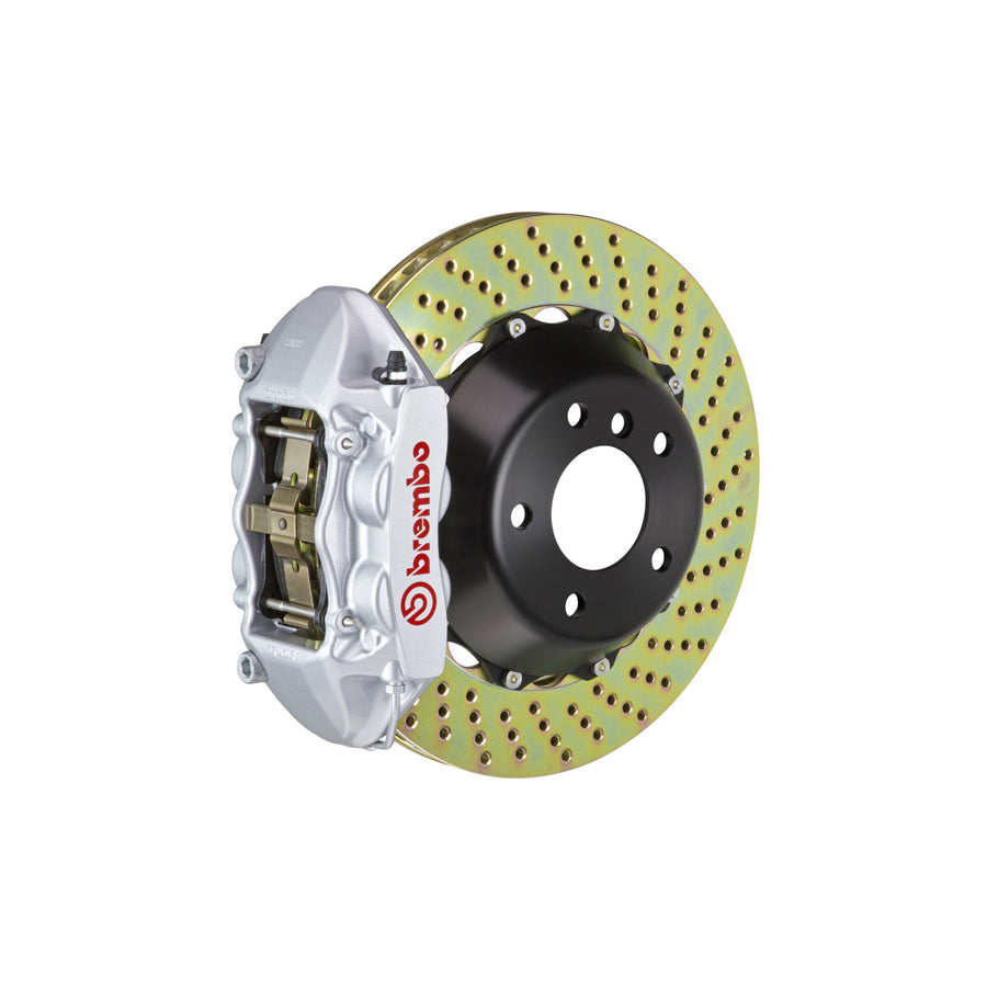 Brembo 2P1.9018A Audi RS4 Rear GT 4-Pistons Drilled 2-piece Big Brake Kit 380x28mm