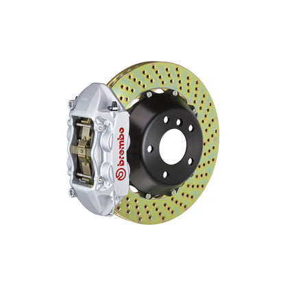 Brembo 2P1.9018A Audi RS4 Rear GT 4-Pistons Drilled 2-piece Big Brake Kit 380x28mm