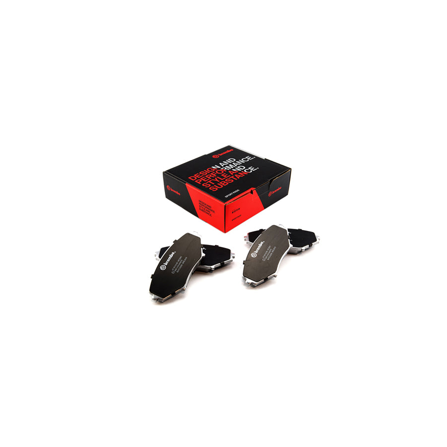 Brembo 07.B314.08 Mazda RX-8 Front HP2 High Performance Brake Pad Set | Casma Car Parts