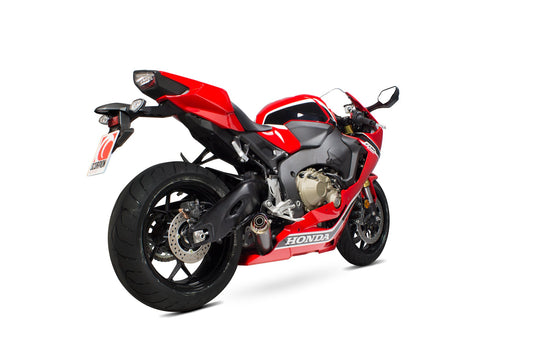 Scorpion HA1005CEM Honda CBR1000 RR Fireblade Rp1-Gp Slip-On - Carbon Fibre Sleeve | Casma UK