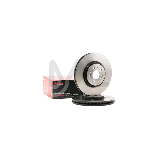 BREMBO COATED DISC LINE 09.R104.11 Brake Disc Internally Vented, Coated, High-carbon, with bolts/screws | ML Performance Car Parts
