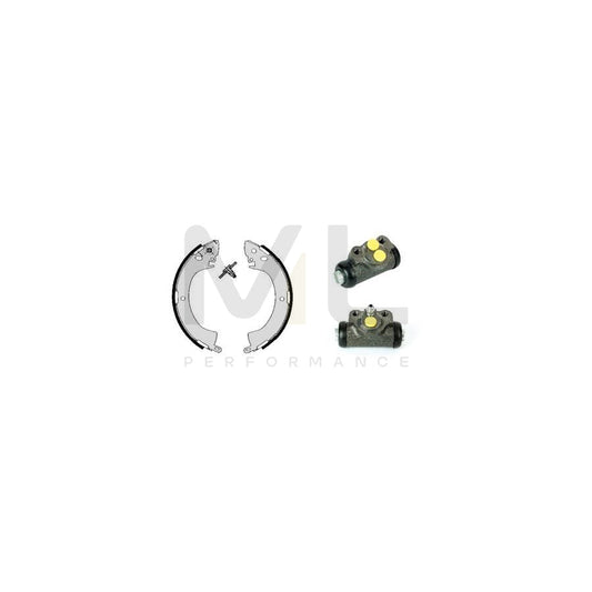 BREMBO STANDARD KIT H 54 008 Brake Shoe Set for MITSUBISHI Pajero / Shogun I Canvas Top (L040) Ã˜: 254mm | ML Performance Car Parts