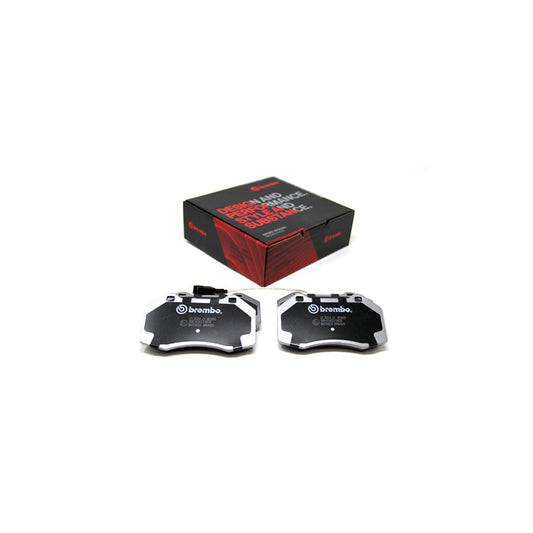 Brembo 07.B314.21 Abarth Alfa Romeo Renault Front HP2 High Performance Brake Pad Set (Inc. 500 / 595 / 695, Punto, Mito, Stelvio, Clio, Megane) | Casma Car Parts