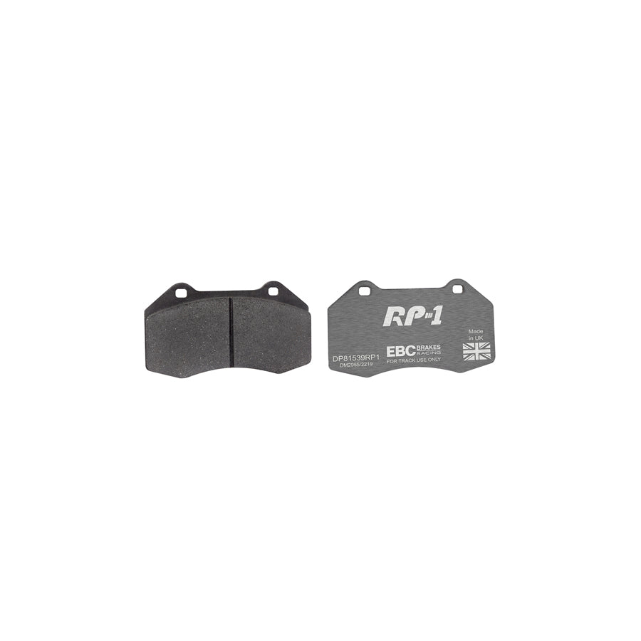 EBC DP81539RP1 Alpine Chevrolet Opel Renault RP-1 Full Race Front Brake Pads - Brembo/Bosch/Girling/TRW/ATE Caliper 1 | Casma Car Parts