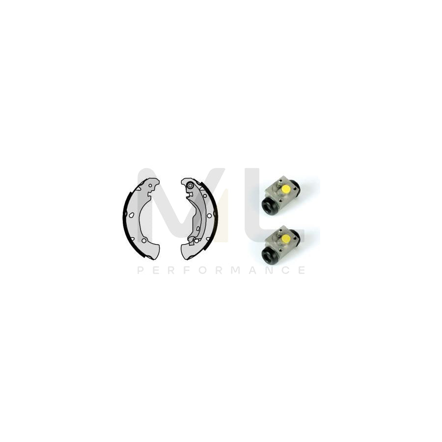 BREMBO STANDARD KIT H 23 056 Brake Shoe Set Ã˜: 203mm | ML Performance Car Parts