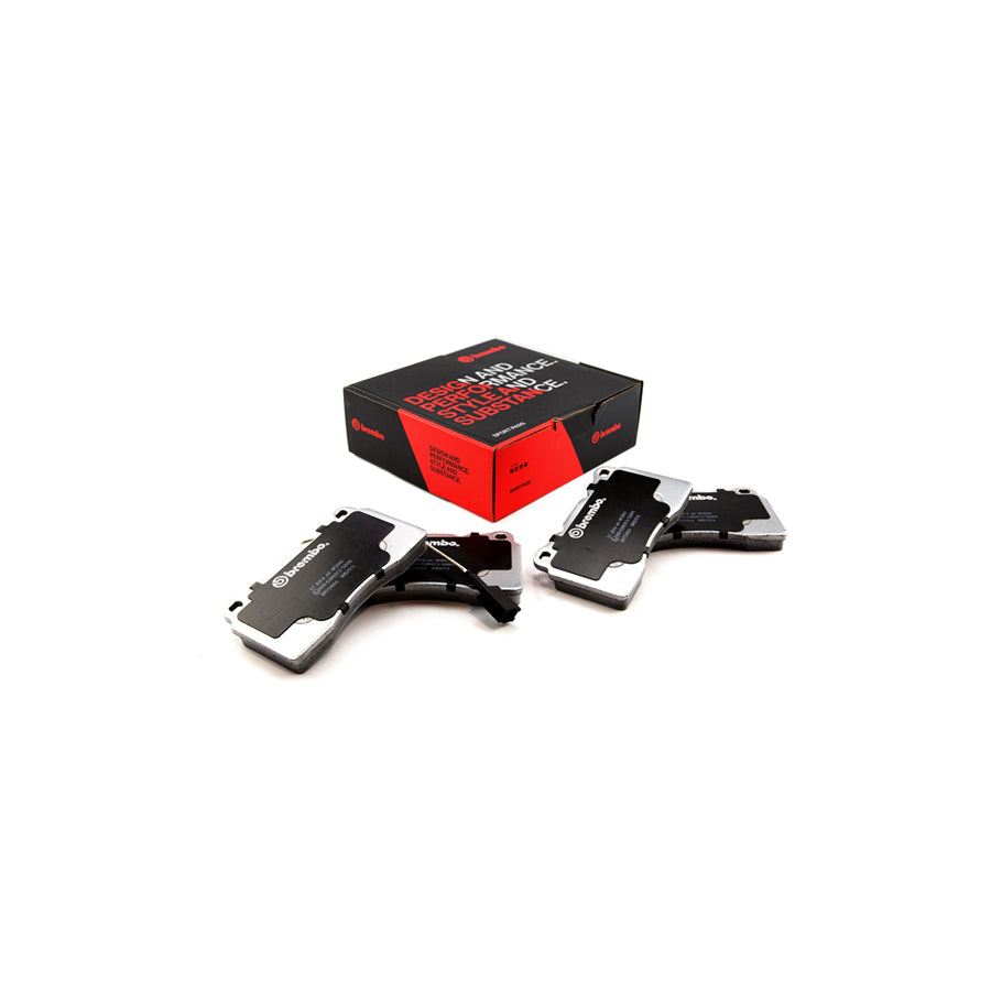 Brembo 07.B314.64 Alfa Romeo Maserati Renault Volvo Front HP2 High Performance Brake Pad Set (Inc. 156, Brera, Ghibli, Megane, S60, V70) | Casma Car Parts