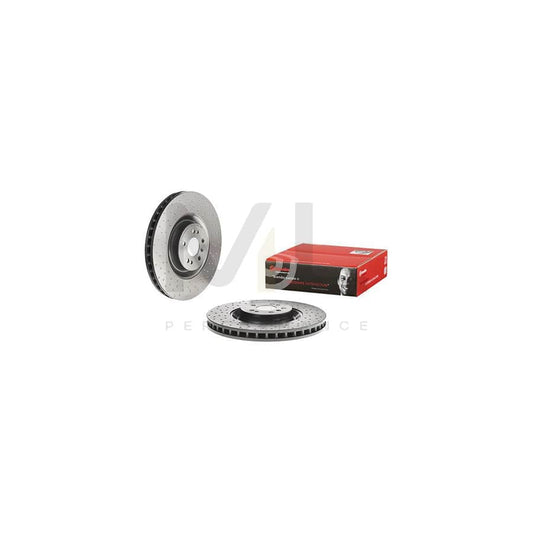 BREMBO 09.C942.11 Brake Disc Perforated / Vented, Coated, High-carbon, with bolts/screws | ML Performance Car Parts