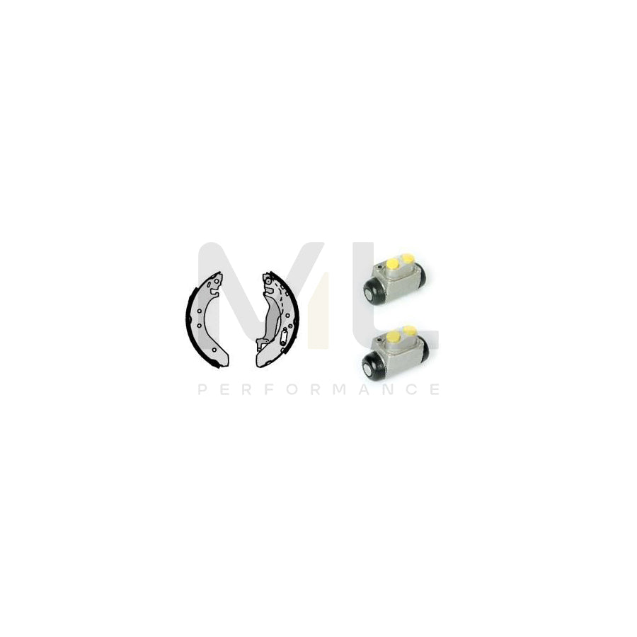 BREMBO STANDARD KIT H 52 011 Brake Shoe Set Ã˜: 203mm | ML Performance Car Parts
