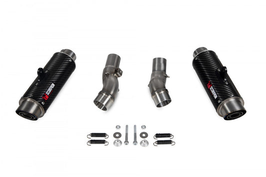 Scorpion KA1018CEM Kawasaki Z1000 Rp1-Gp Slip-On (Pair) - Carbon Fibre Sleeve | Casma UK