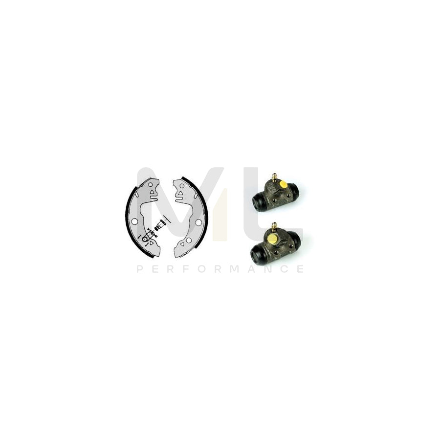 BREMBO STANDARD KIT H 61 016 Brake Shoe Set for PEUGEOT 104 Ã˜: 180mm | ML Performance Car Parts