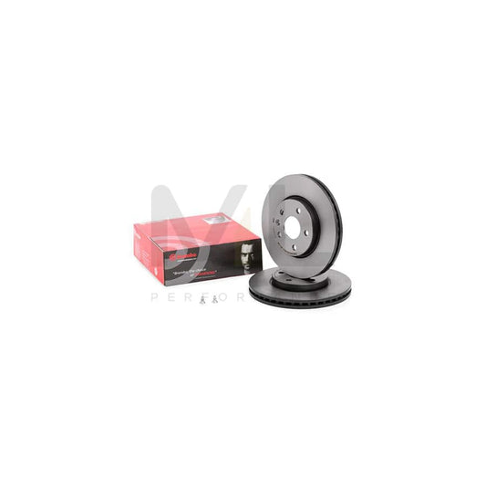 BREMBO COATED DISC LINE 09.B355.11 Brake Disc Internally Vented, Coated, with bolts/screws | ML Performance Car Parts