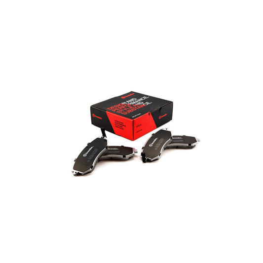 Brembo 07.B314.73 Subaru Front HP2 High Performance Brake Pad Set (Inc. Brz, Forester, Impreza, Legacy) | Casma Car Parts