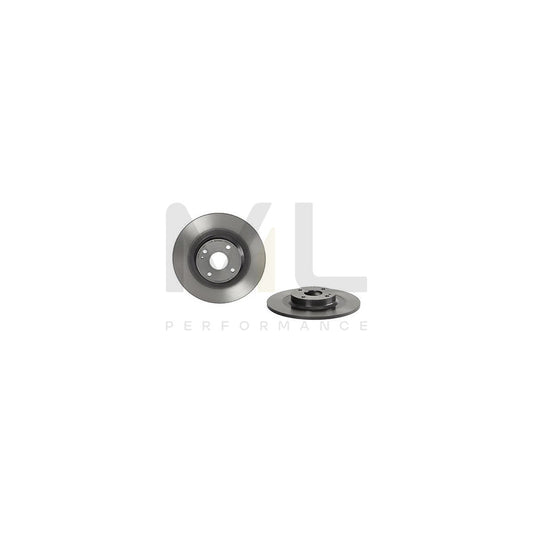 BREMBO 08.D224.11 Brake Disc Solid, Coated | ML Performance Car Parts