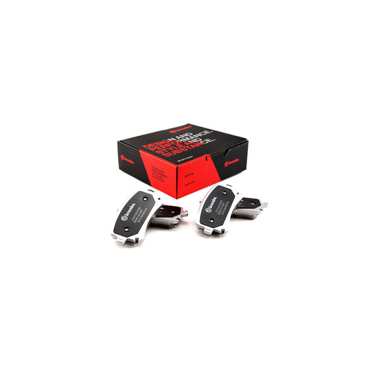 Brembo 07.B315.00 Audi Bentley VW Rear HP2 High Performance Brake Pad Set (Inc. A4, Continental, Phaeton, Transporter) | Casma Car Parts