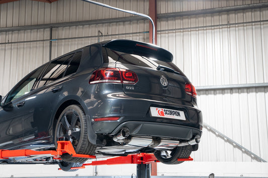 Scorpion SVWS036 VW Non-Resonated Cat-Back System  (Golf Mk6 Gti 2.0 Tsi & Edition 35) | Casma UK