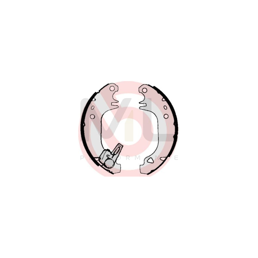 BREMBO S 68 536 Brake Shoe Set | ML Performance Car Parts