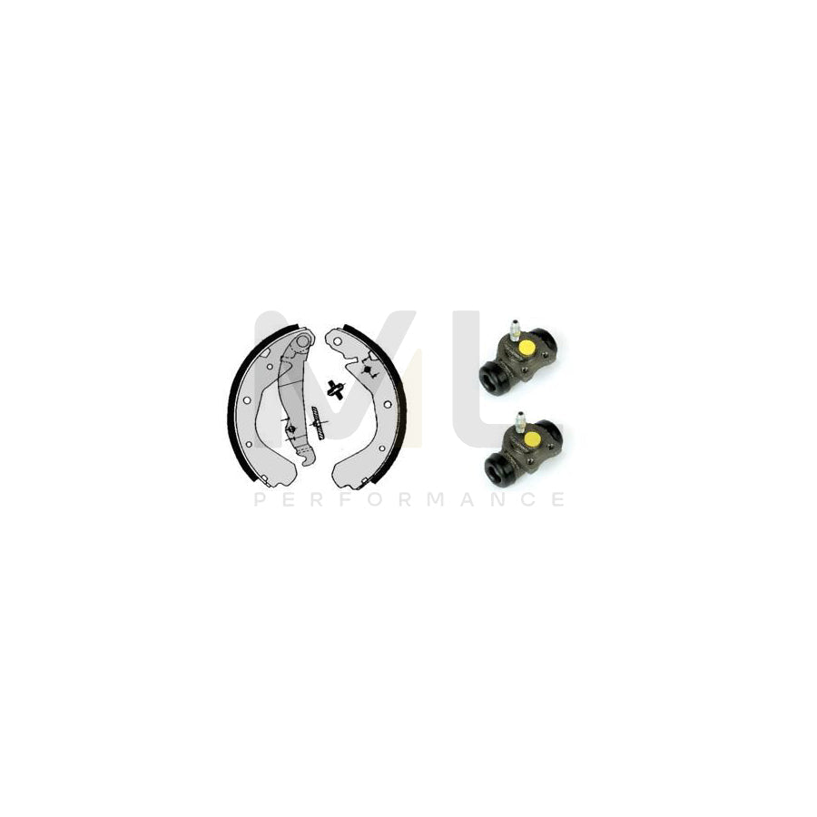 BREMBO STANDARD KIT H 59 028 Brake Shoe Set Ã˜: 200mm | ML Performance Car Parts