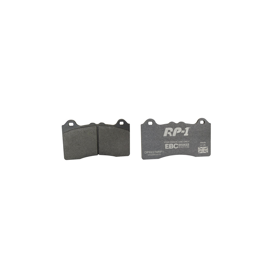 EBC DP82274RP1 Ford Focus Mk3 RP-1 Full Race Front Brake Pads - ATE Caliper 1 | Casma Car Parts