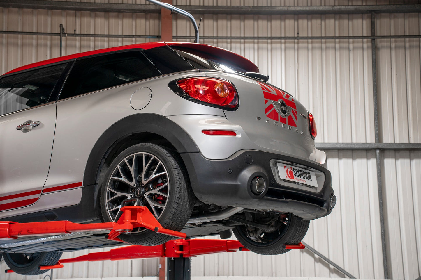 Scorpion SMN026CF Mini Non-Resonated Cat-Back System  (Countryman R60/Paceman R61) | Casma UK