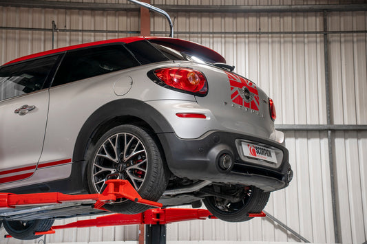 Scorpion SMN026CF Mini Non-Resonated Cat-Back System  (Countryman R60/Paceman R61) | Casma UK