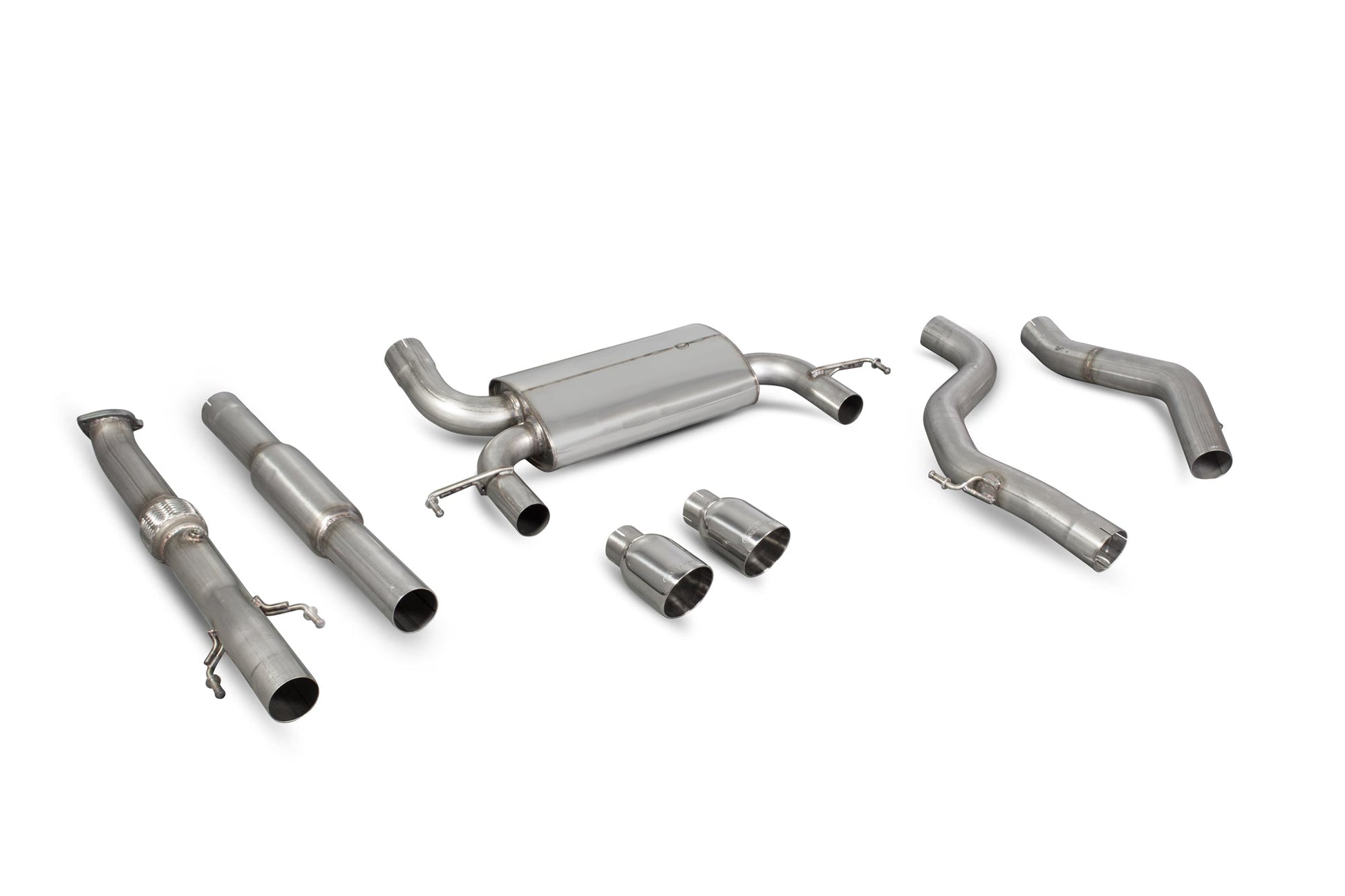 Scorpion SVX064 Vauxhall Corsa E VXR Resonated Cat-Back System | Casma UK