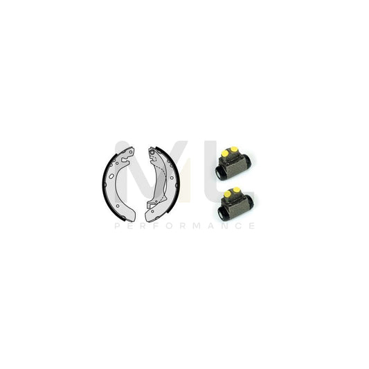 BREMBO STANDARD KIT H 44 001 Brake Shoe Set for LAND ROVER FREELANDER Ã˜: 254mm | ML Performance Car Parts