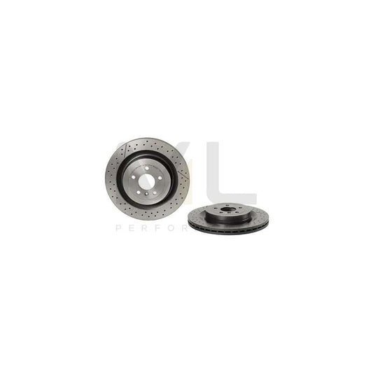 BREMBO 09.B710.11 Brake Disc Internally Vented, Slotted / Perforated, Coated, High-carbon, with bolts/screws | ML Performance Car Parts