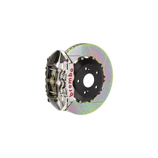 Brembo 2P2.6006AR Mitsubishi Lancer Rear GT-R 4-Pistons Slotted 2-piece Big Brake Kit 328x28mm | Casma Car Parts
