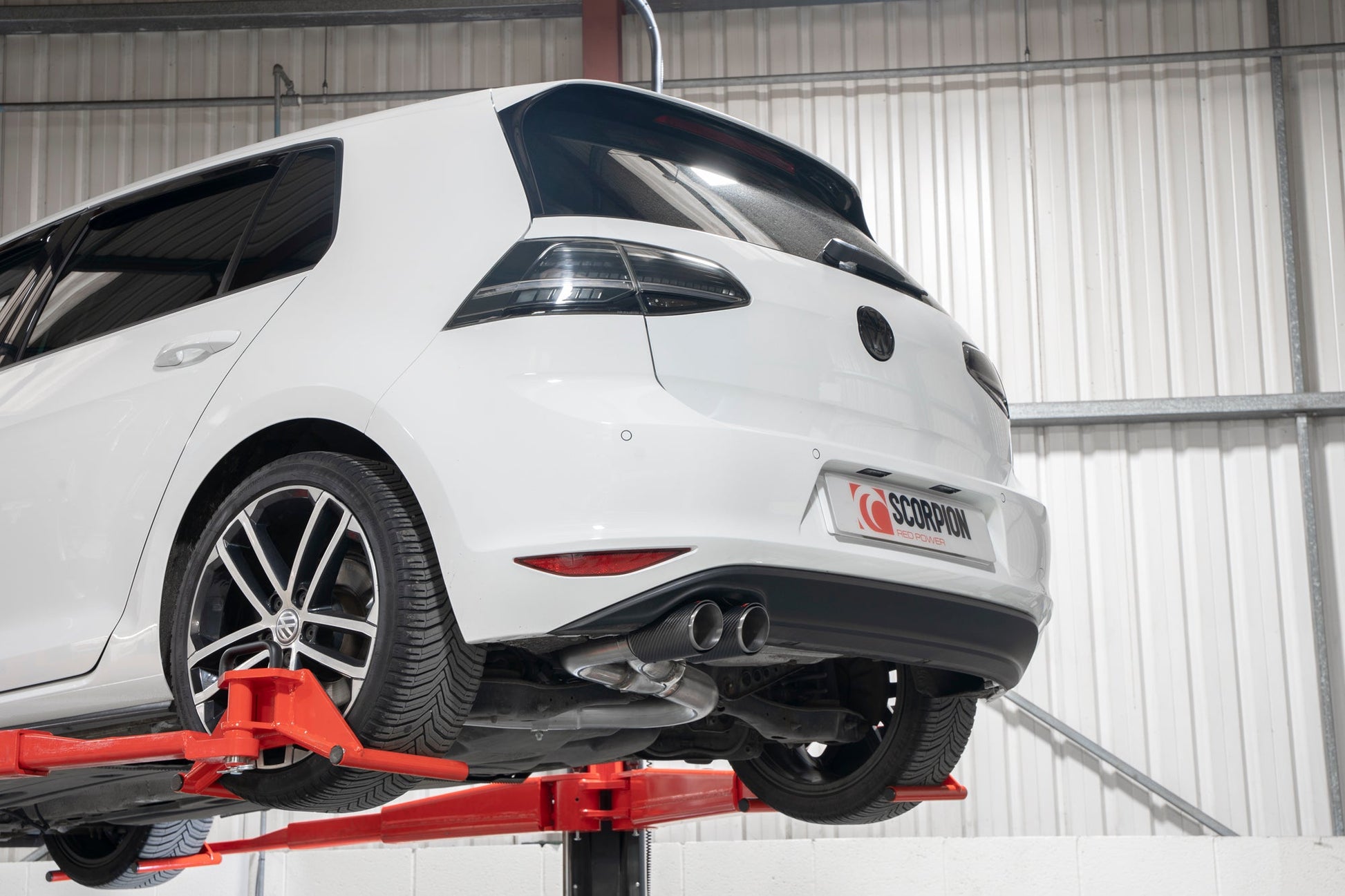 Scorpion SVWS067CF VW Golf MK7 GTD Cat-Back System  | Casma UK