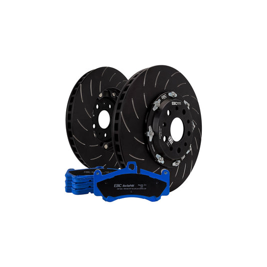 EBC P2DK050B Nissan GT-R (R35) Front Kit Bluestuff Pads & 2-Piece Fully-Floating Discs - Brembo Caliper 1 | Casma Car Parts