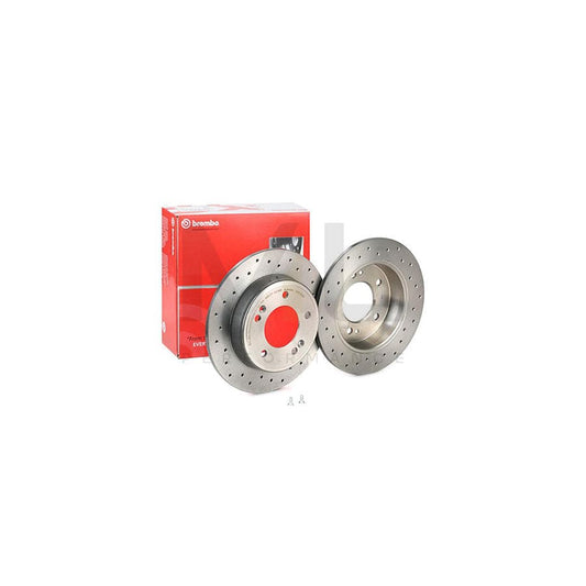 BREMBO XTRA LINE 08.C172.2X Brake Disc Perforated, Solid, Coated, with bolts/screws | ML Performance Car Parts